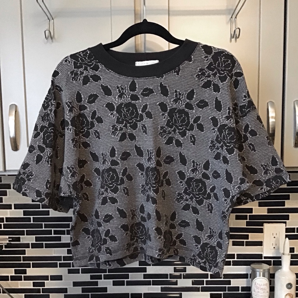 Christian de Castelnau drop shoulder top VTG
